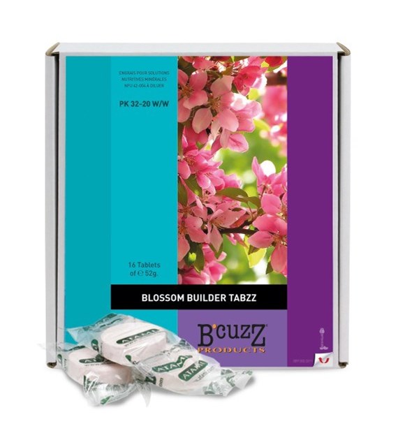 !-B'CUZZ BLOSSOM BUILDER W TABLETKACH 1 SZT. STYMULATOR ZWIĘKSZAJĄCY MASĘ I WIELKOŚC KWIATÓW, ATAMI
