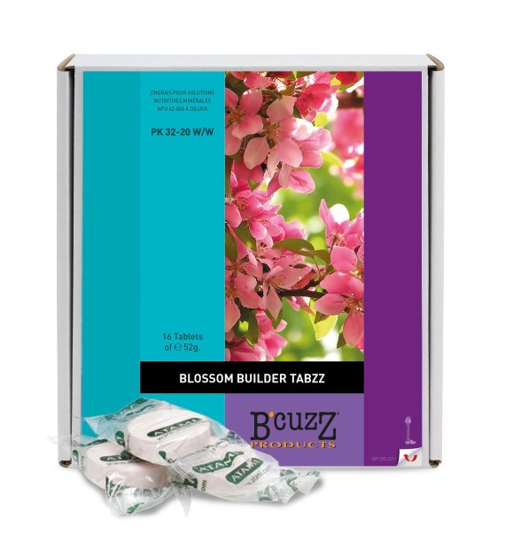 !-B'CUZZ BLOSSOM BUILDER W TABLETKACH 1 SZT. STYMULATOR ZWIĘKSZAJĄCY MASĘ I WIELKOŚC KWIATÓW, ATAMI