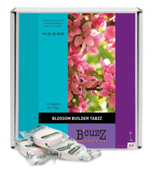 !-B'CUZZ BLOSSOM BUILDER W TABLETKACH 1 SZT. STYMULATOR ZWIĘKSZAJĄCY MASĘ I WIELKOŚC KWIATÓW, ATAMI
