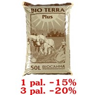 ZIEMIA KWIATOWA, BIOCANNA BioTerraPlus 50L, 100% ECO, 1 paleta=60 worków