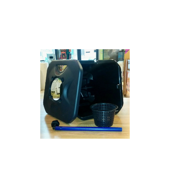 BAZA DO SYSTEMU HYDROPONICZNEGO OXYPOT, NUTRICULTURE, 19L, 35x35xh38cm, BEZ NAPOWIETRZANIA, 1 PLANT