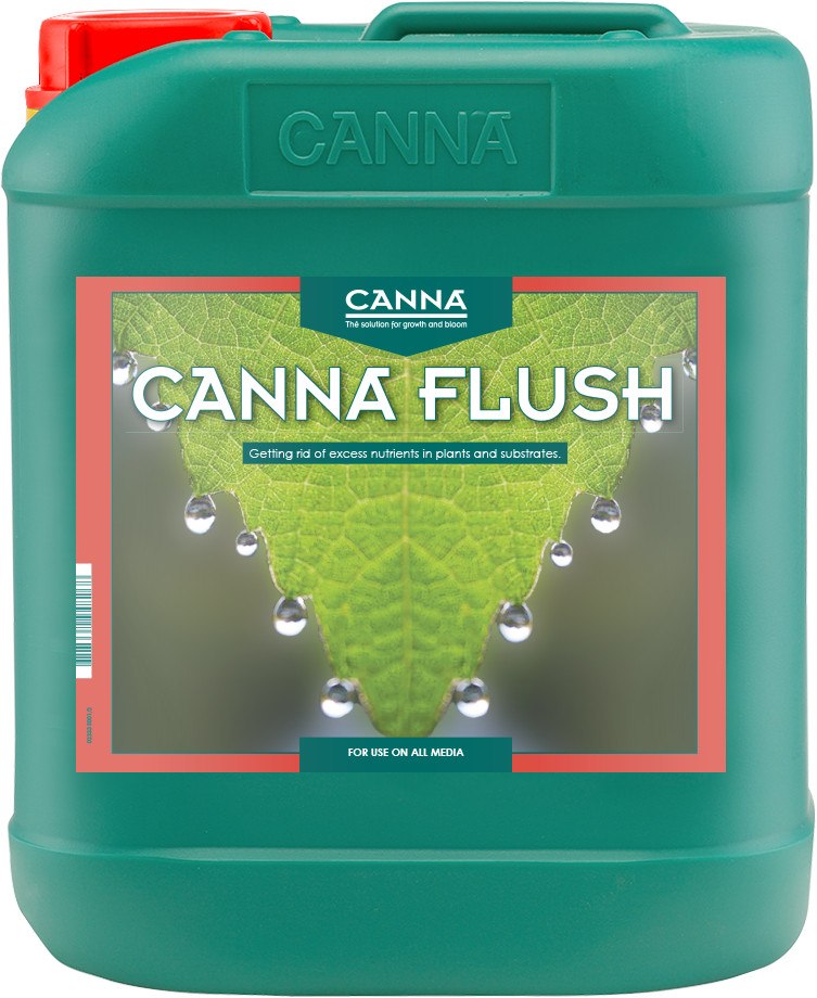 FLUSH, 5L, PREPARAT DO OCZYSZCZANIA PODŁOŻA I ROŚLIN, CANNA