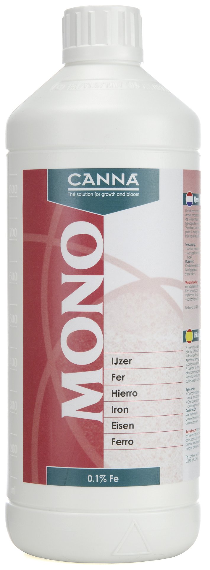 MONO  FE  PLUS 1L,  ŻELAZO W PŁYNIE, NAWÓZ DODATKOWY, CANNA