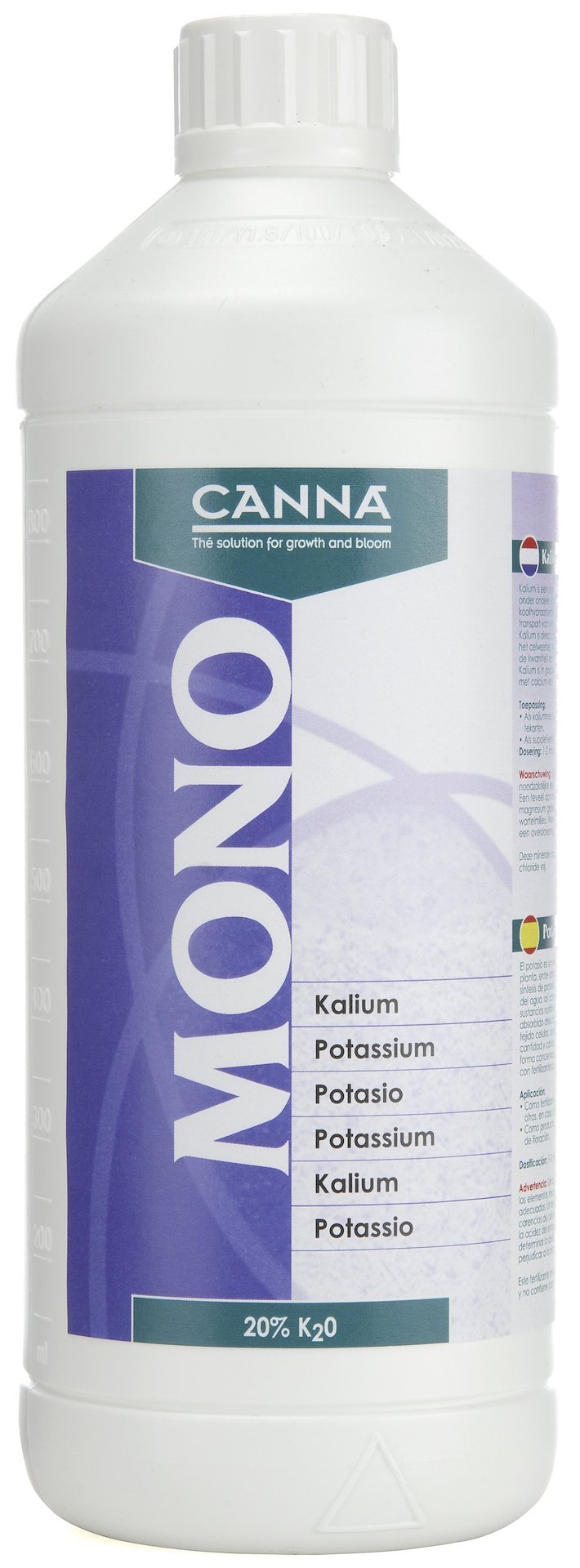 MONO K 16% 1L,  POTAS W PŁYNIE, NAWÓZ DODATKOWY, CANNA