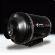 !-CICHY WENTYLATOR KANAŁOWY, DOSPEL TURBO-SILENT, 2 BIEGI: 860/1040m3/H, fi-200MM