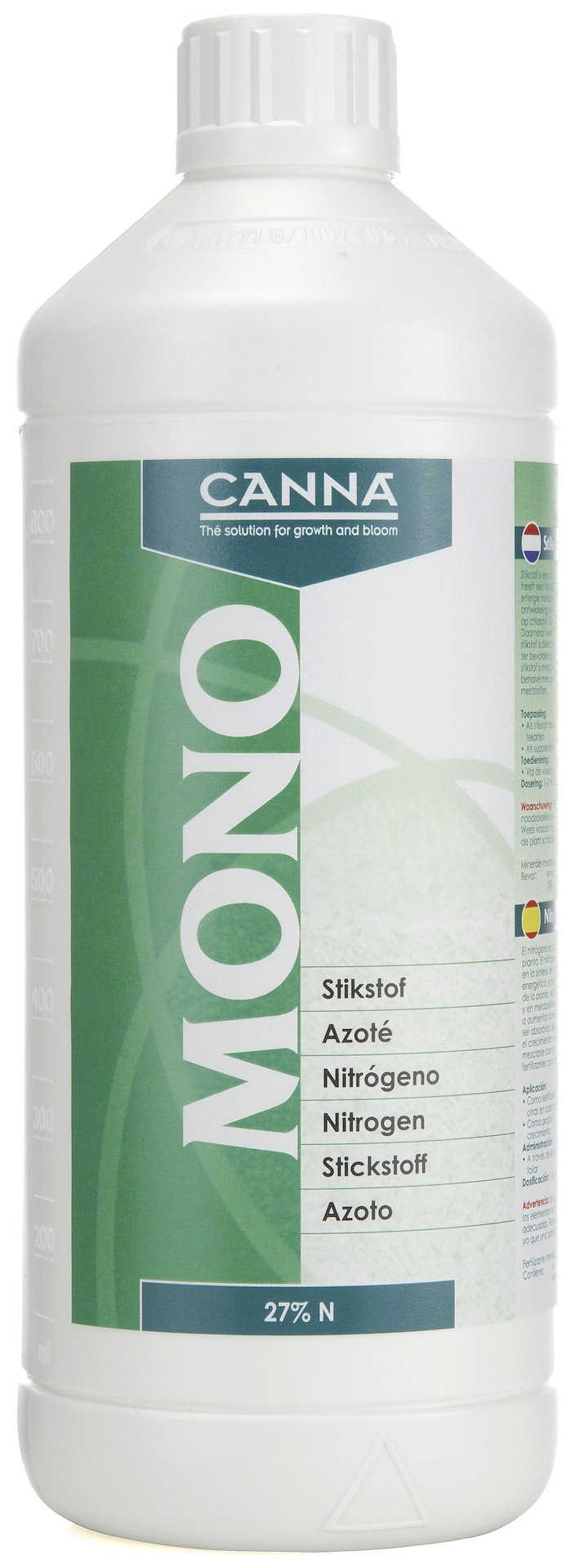MONO N 17% 1L,  AZOT W PŁYNIE, NAWÓZ DODATKOWY, CANNA