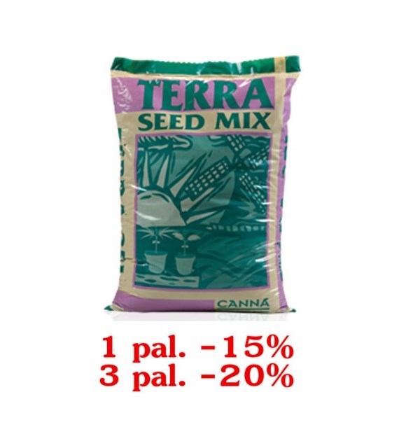 ZIEMIA KWIATOWA, DO KIEŁKOWANIA i UKORZENIANIA, CANNA SEED-MIX 25L, 1 paleta=100 worków