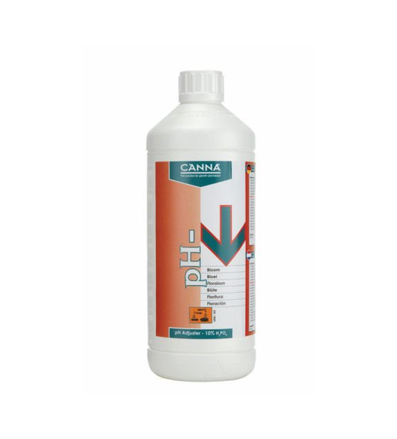 PH MINUS PRO BLOOM (59%), 1L, REGULATOR OBNIŻAJĄCY pH, NA KWITNIENIE, CANNA