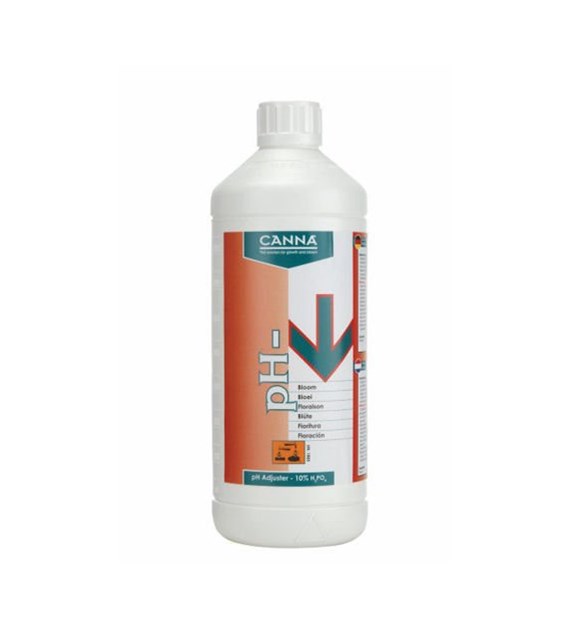 PH MINUS PRO BLOOM (59%), 1L, REGULATOR OBNIŻAJĄCY pH, NA KWITNIENIE, CANNA