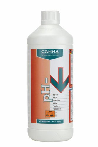 PH MINUS PRO BLOOM (59%), 1L, REGULATOR OBNIŻAJĄCY pH, NA KWITNIENIE, CANNA