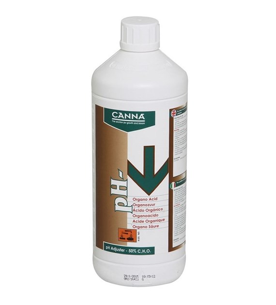 ORGANIC ACID, 1L, REGULATOR OBNIŻAJĄCY pH, NA WZROST I KWITNIENIE, CANNA