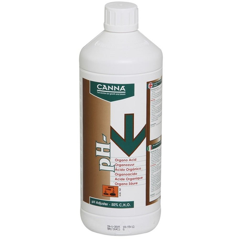 ORGANIC ACID, 1L, REGULATOR OBNIŻAJĄCY pH, NA WZROST I KWITNIENIE, CANNA