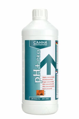 PH PLUS PRO (20%), 1L, REGULATOR PODNOSZĄCY pH, NA WZROST I KWITNIENIE, CANNA