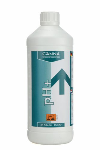 PH PLUS PRO (5%), 1L, REGULATOR PODNOSZĄCY pH, NA WZROST I KWITNIENIE, CANNA