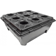 BAZA DO SYSTEMU HYDROPONICZNEGO OXYPOT, NUTRICULTURE, 110L, 83x83xh35cm, BEZ NAPOWIETRZANIA, 9 PLANT
