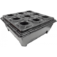 BAZA DO SYSTEMU HYDROPONICZNEGO OXYPOT, NUTRICULTURE, 110L, 83x83xh35cm, BEZ NAPOWIETRZANIA, 9 PLANT