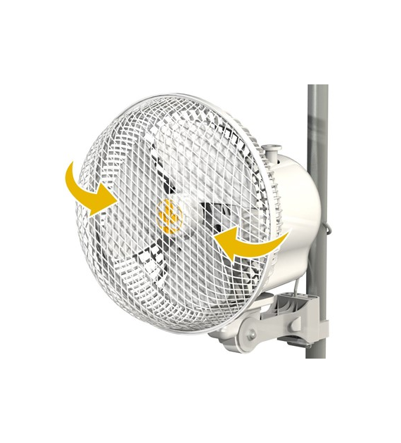 WENTYLATOR Z KLIPSEM, SECRET JARDIN - MONKEY FAN, 20W, Z OSCYLACJĄ,, fi20cm, h21cm, mieszający