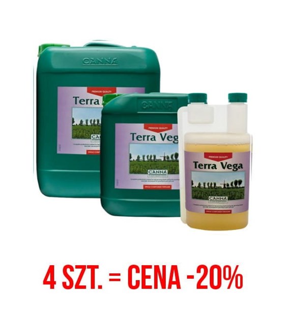 TERRA VEGA 5L, NAWÓZ NA WZROST, CANNA