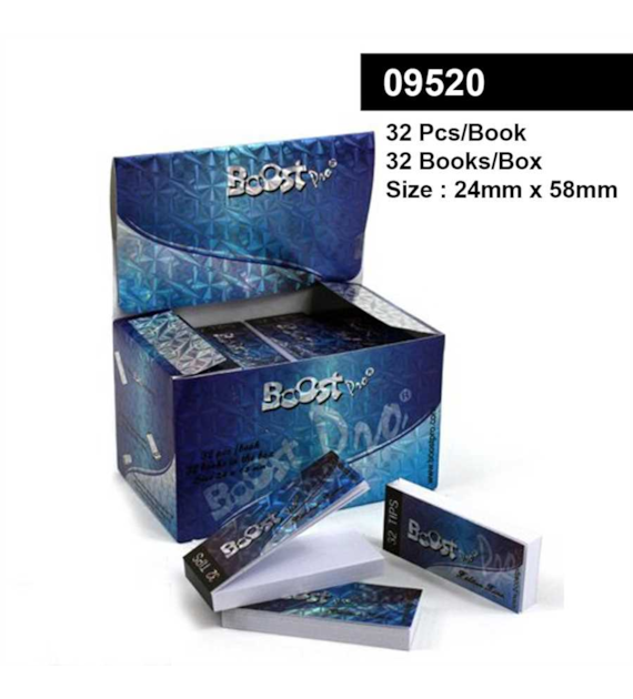USTNIKI DO SKRĘTÓW - BOOST PRO, KSIĄŻECZKA 32szt. wym.58x24mm