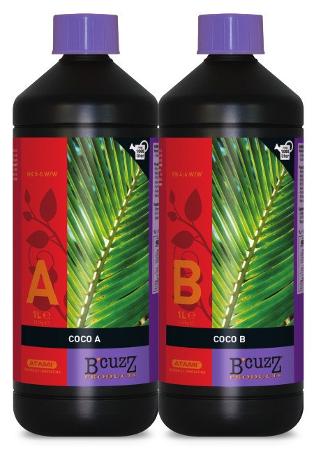B'CUZZ COCO A+B 2x1L, NAWÓZ NA WZROST I KWITNIENIE DO KOKOSU, ATAMI