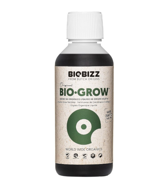 BIO-GROW 0.25L/250ML, ORGANICZNY NAWÓZ NA WZROST, BIOBIZZ