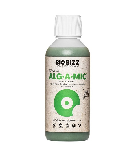 ALG-A-MIC 0.25L/250ML, ORGANICZNY STYMULATOR WITALNOŚCI ROŚLIN, BIOBIZZ