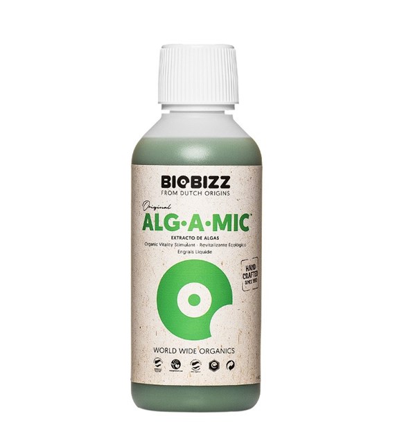 ALG-A-MIC 0.25L/250ML, ORGANICZNY STYMULATOR WITALNOŚCI ROŚLIN, BIOBIZZ