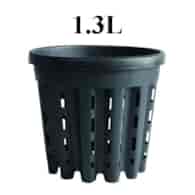 DONICZKA ODDYCHAJĄCA OKRĄGŁA, KOSZYK, AIR POT, 1.3L, fi>14cm, fi<13cm x h16cm, SUPER ROOT