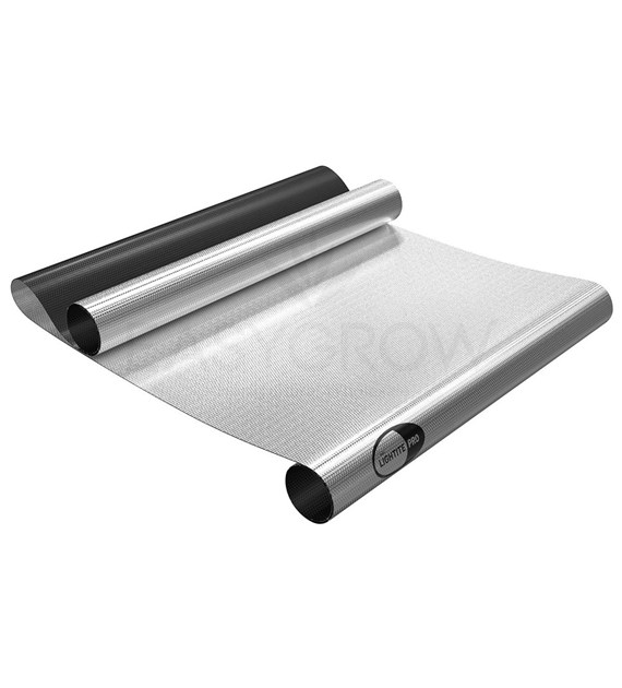 FOLIA SREBRNA THERMAL DIAMOND LIGHT PRO INSULINER 200mu!, ANTYDETEKCYJNA, 1x1.25m 100% ŚWIATŁOSZCZELNA