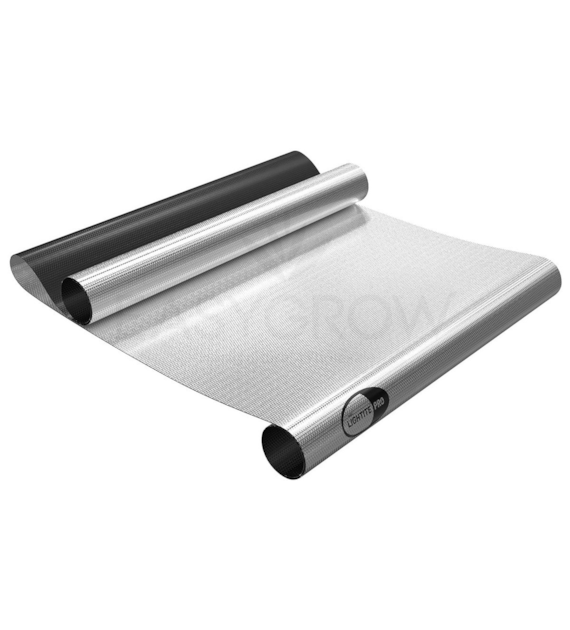 FOLIA SREBRNA THERMAL DIAMOND LIGHT PRO INSULINER 200mu!, ANTYDETEKCYJNA, 1x1.25m 100% ŚWIATŁOSZCZELNA