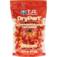 DRYPART BLOOM 1KG,  NAWÓZ NA KWITNIENIE W PROSZKU (WYSTARCZA NA 1000L), NPK 6-17-15, TERRA AQUATICA - GHE