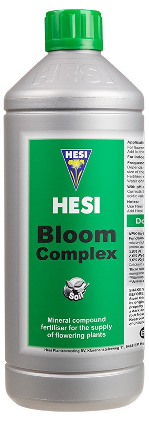 BLOOM COMPLEX  0.5L/500ml, NAWÓZ DO GLEBY NA KWITNIENIE, HESI