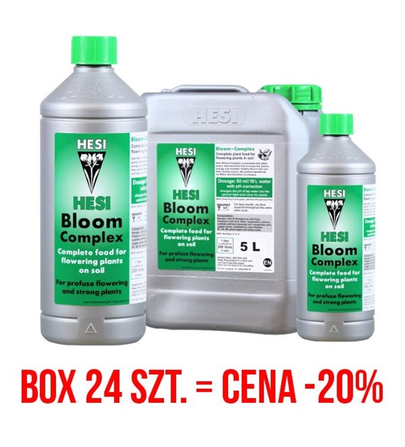 BLOOM COMPLEX  0.5L/500ml, NAWÓZ DO GLEBY NA KWITNIENIE, HESI