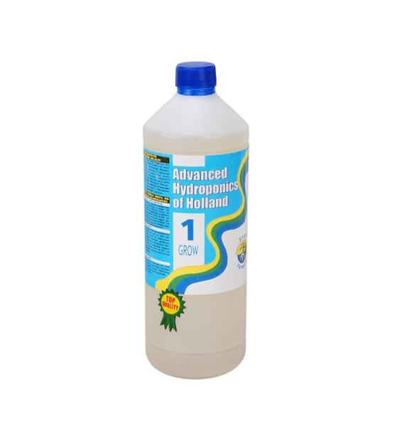 1 GROW  0,5L/500ML, NAWÓZ NA WZROST, DUTCH FORMULA, ADVANCED HYDROPONICS OF HOLLAND (hydro, kokos, ziemia)