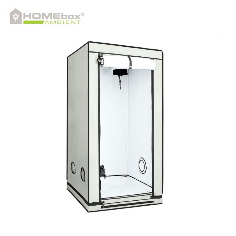 80x80 x180cm, HOMEBOX AMBIENT WHITE PLUS Q80+, PAR+, GROWBOX, SZAFA, NAMIOT UPRAWOWY