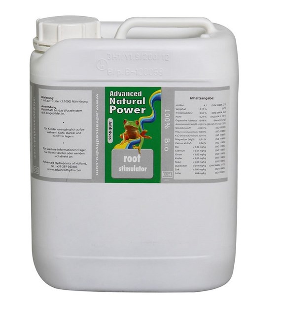 ROOT STIMULATOR  5L STYMULATOR KORZENI, UKORZENIACZ,  ADVANCED HYDROPONICS OF HOLLAND (hydro, kokos, ziemia) ADVANCED NATURAL POWER