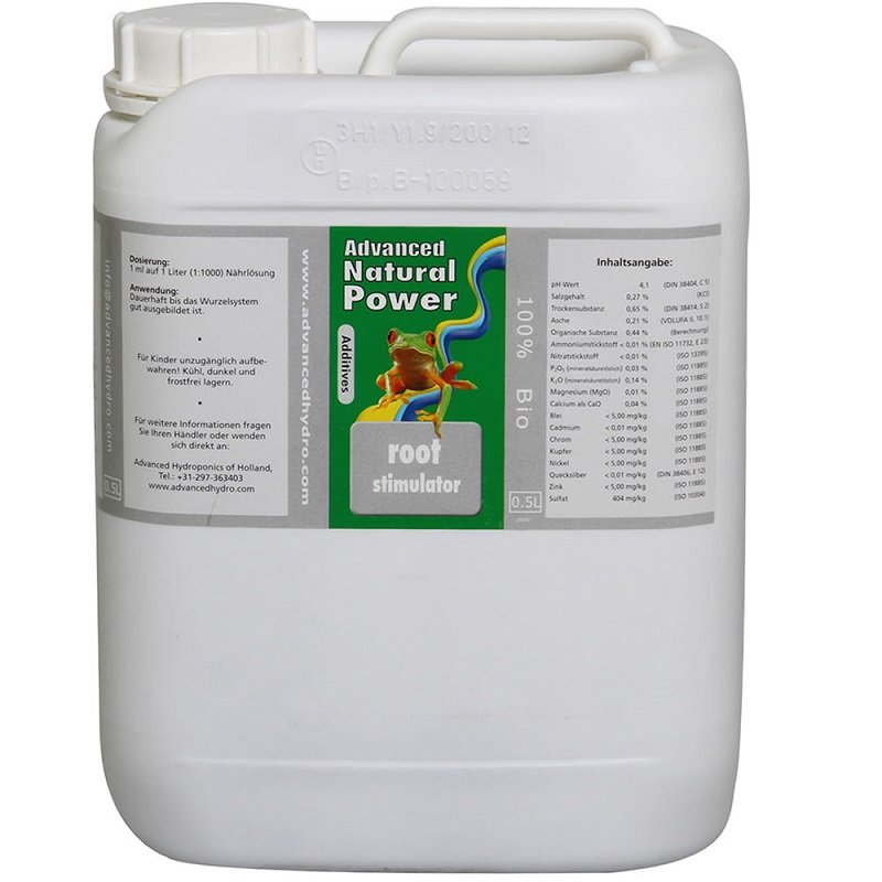 ROOT STIMULATOR  5L STYMULATOR KORZENI, UKORZENIACZ,  ADVANCED HYDROPONICS OF HOLLAND (hydro, kokos, ziemia) ADVANCED NATURAL POWER