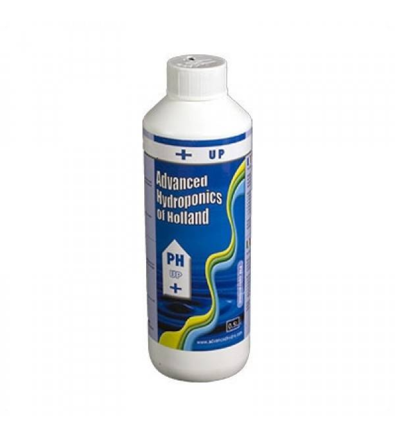 pH UP  0,5L, REGULATOR PODWYŻSZAJĄCY pH NA WZROST I KWITNIENIE - ADVANCED HYDROPONICS OF HOLLAND