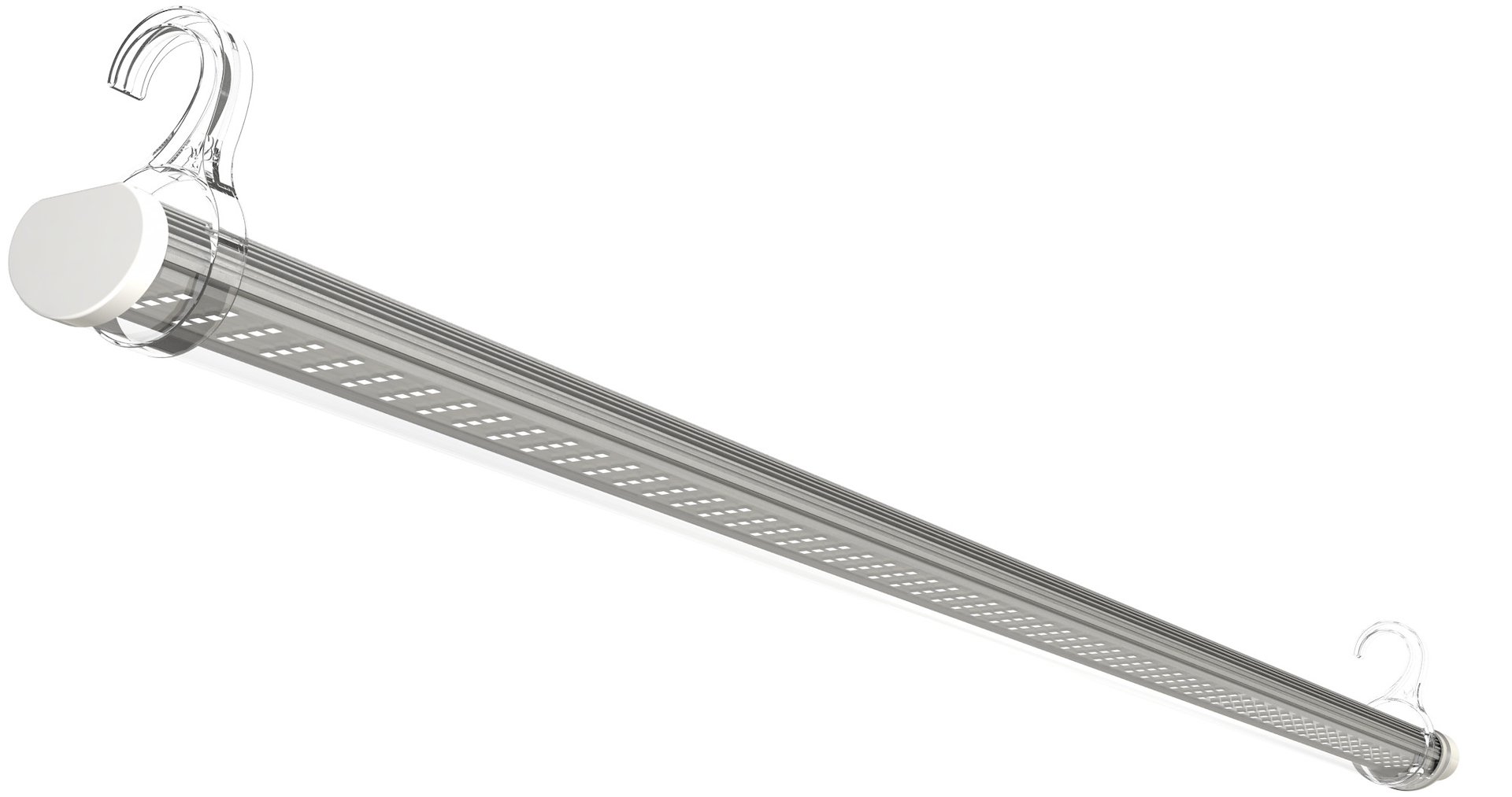 LAMPA VLED GROW 42W, LED 6500K NA WZROST, DO ROŚLIN NA PARAPET, MONTAŻ W PIONIE I POZIOMIE, DŁ.95cm, DO UPRAWY ROŚLIN, VF TLED