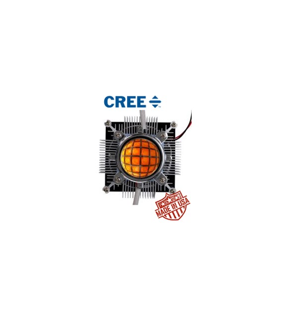 !-LAMPA LED NAKED COB  60W, LED CREE X-TE 3000K, PHYTOLITE,  do uprawy roślin