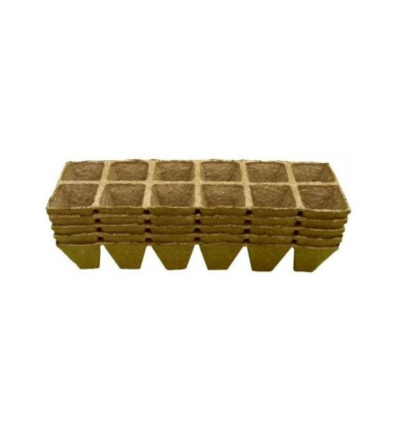 WIELODONICZKA TORFOWA JIFFY, 12szt-6x6xh6cm