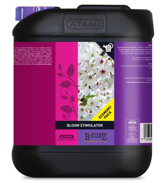 B'CUZZ BLOOM STIMULATOR  5L, STYMULATOR KWITNIENIA DO GLEBY, HYDRO, KOKOSU, ATAMI