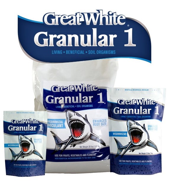 MIKORYZA GRANULAT - GREAT WHITE GRANULAR ONE 1kg, PLANT SUCCESS, mykoryza