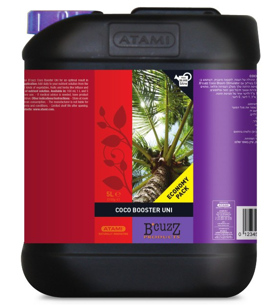 !-B'CUZZ COCOBOOSTER UNIVERSAL 5L, STYMULATOR WZROSTU DO KOKOSU, ATAMI