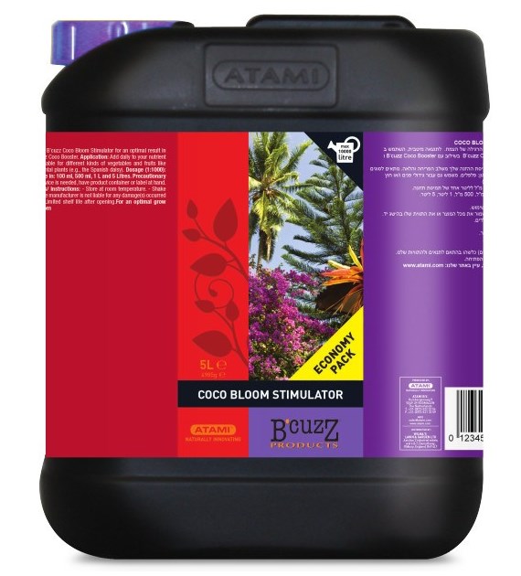 B'CUZZ COCO BLOOM STIMULATOR 5L, STYMULATOR KWITNIENIA DO KOKOSU, ATAMI