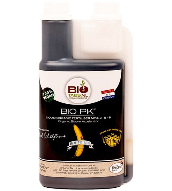 BIO PK 5-8 BUD  BOOSTER 500ML/0,5L  100% ORGANICZNY STYMULATOR KWITNIENIA,  BIOTABS
