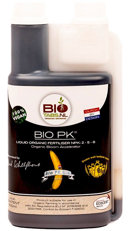 BIO PK 5-8 BUD  BOOSTER 500ML/0,5L  100% ORGANICZNY STYMULATOR KWITNIENIA,  BIOTABS