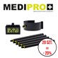 !-TERMOHIGROMETR MEDIPRO Z UCHWYTEM DO GNIAZDA E40 ,  ELEKTRONICZNY, -50/+70°C, 10-99% RH, 47x28x15mm, DŁ. UCHWYTU 10-50cm