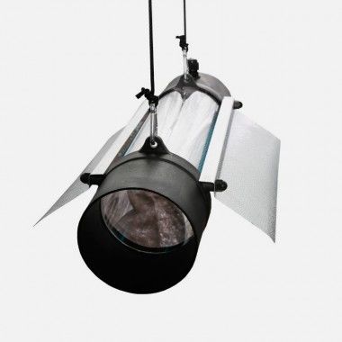 ODBŁYŚNIK, REFLEKTOR WENTYLOWANY - PROTUBE 125M, KLOSZ COOLTUBE + SKRZYDŁA + GNIAZDO E40, dł.520mm, fi-125mm, Pearl Technology