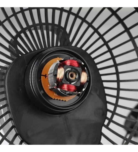 CICHY WENTYLATOR MIESZAJĄCY Z KLIPSEM ORAZ UCHWYTEM NA RURKĘ GROWBOXA - PROFAN, 230V/DC, SILNIK MAGNETYCZNY 5W, fi-15cm